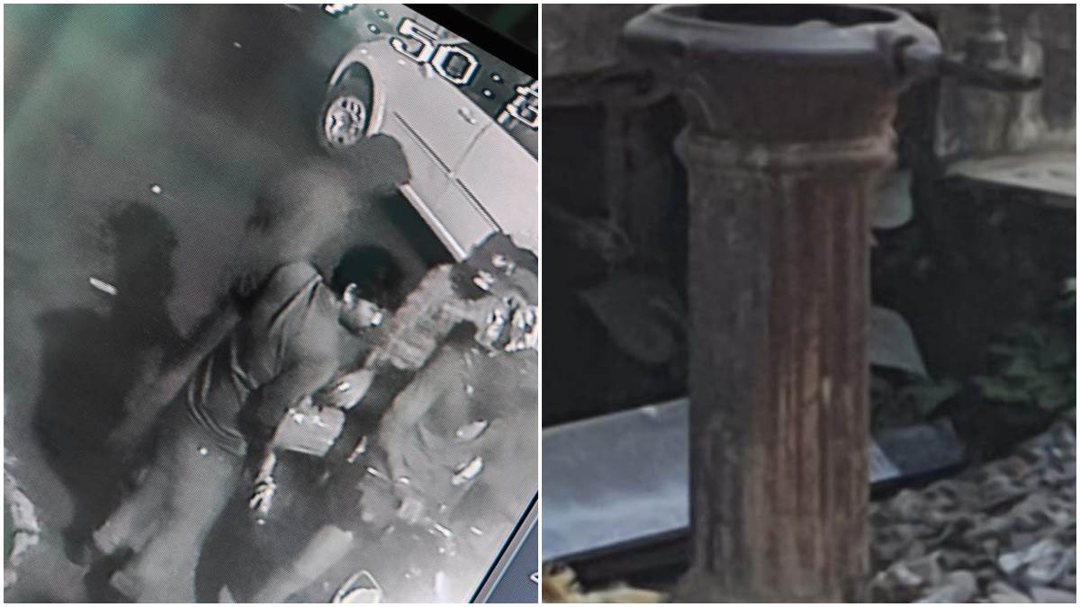 चोरों ने चुराया 166 साल पुराना ब्रिटिशकालीन नल, जानें क्या थी खासियत, CCTV में कैद आरोपित