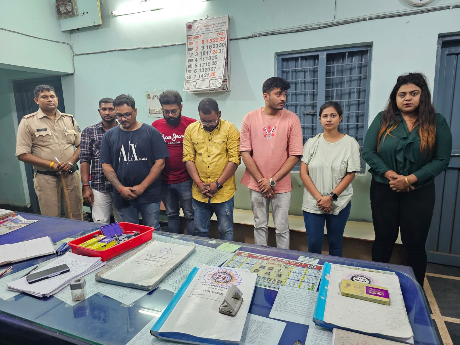 रायपुर की सड़क पर टल्ली होकर मारपीट करने वालों को पुलिस ने किया गिरफ्तार