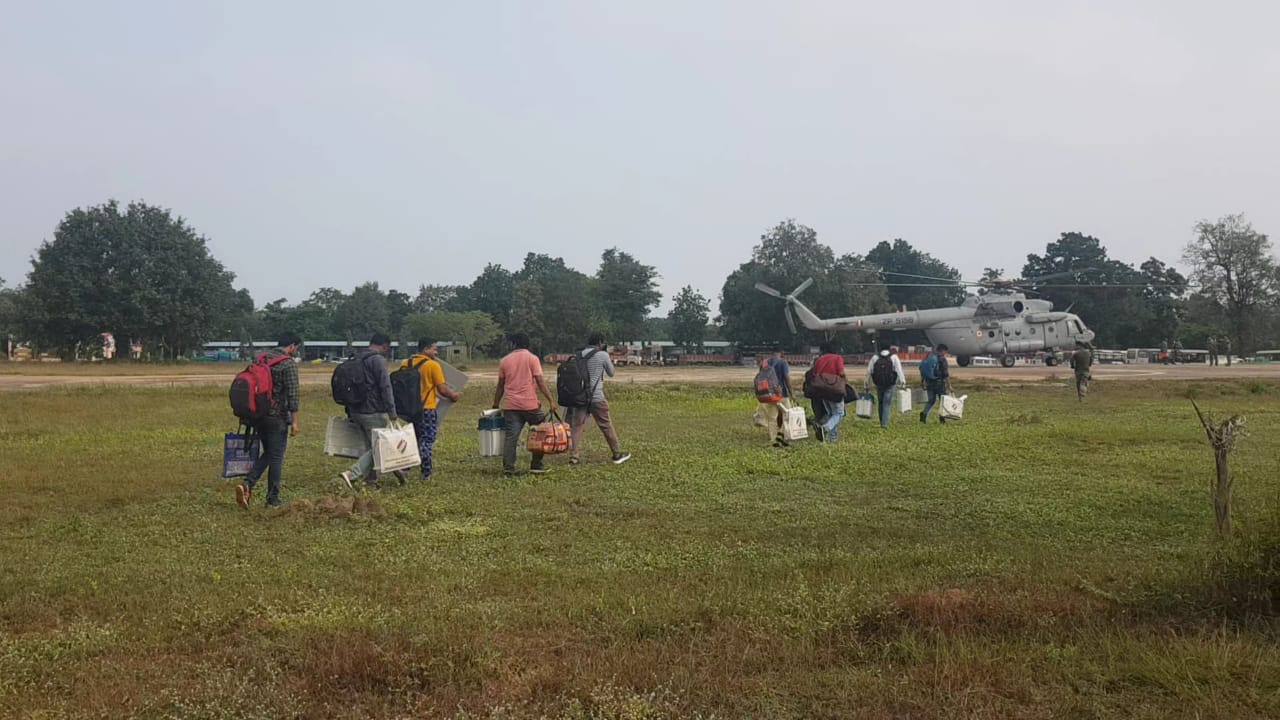 प्रथम चरण के मतदान के लिए थमा प्रचार का शोर