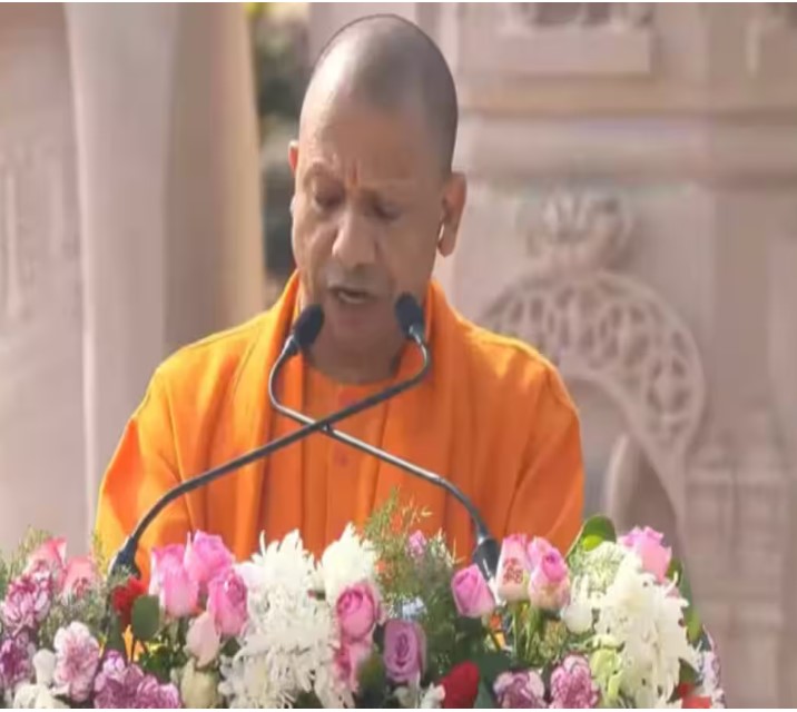 सीएम योगी आदित्यनाथ 500 सालों का संघर्ष पूरा