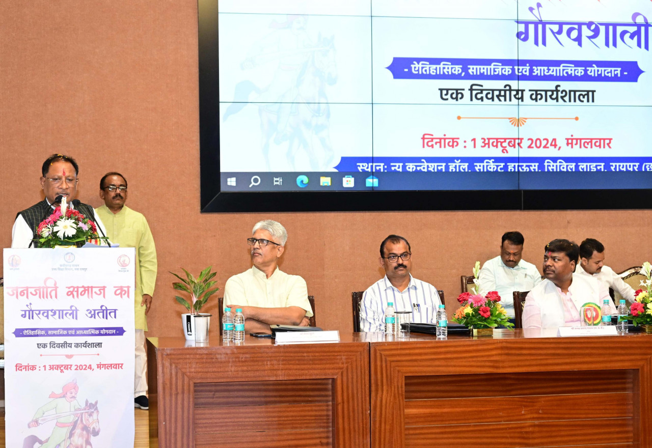 छत्तीसगढ़ के हर जिले में भगवान बिरसा मुण्डा की स्मृति में 15 नवंबर को मनाया जाएगा ’जनजातीय गौरव दिवस’ : मुख्यमंत्री विष्णु देव साय