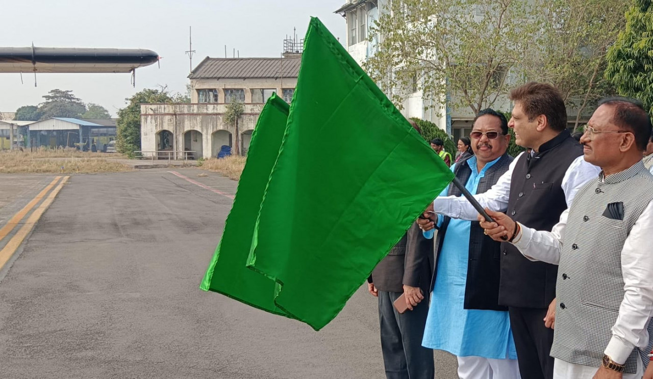 छत्तीसगढ़ के विकास की दिशा में ऐतिहासिक कदम: स्वामी विवेकानंद विमानतल पर किया शुभारंभ