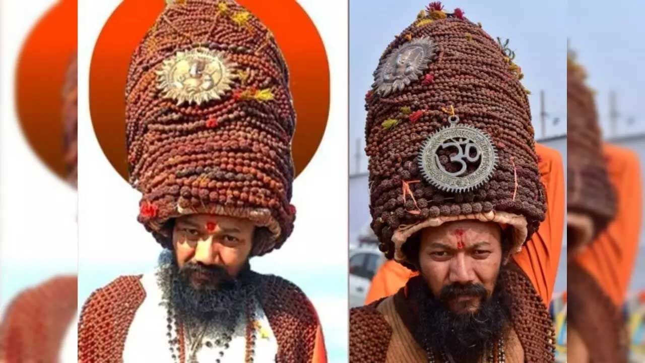 शरीर पर 45 किलो रुद्राक्ष, कौन हैं महाकुंभ में पहुंचे गीतानंद गिरी महाराज?