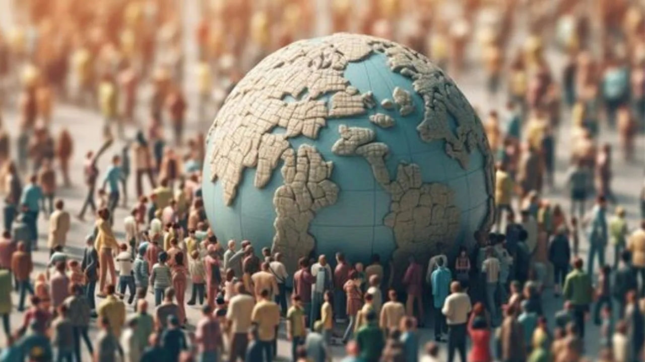 नए साल पर दुनिया की जनसंख्या आठ अरब के पार पहुंची