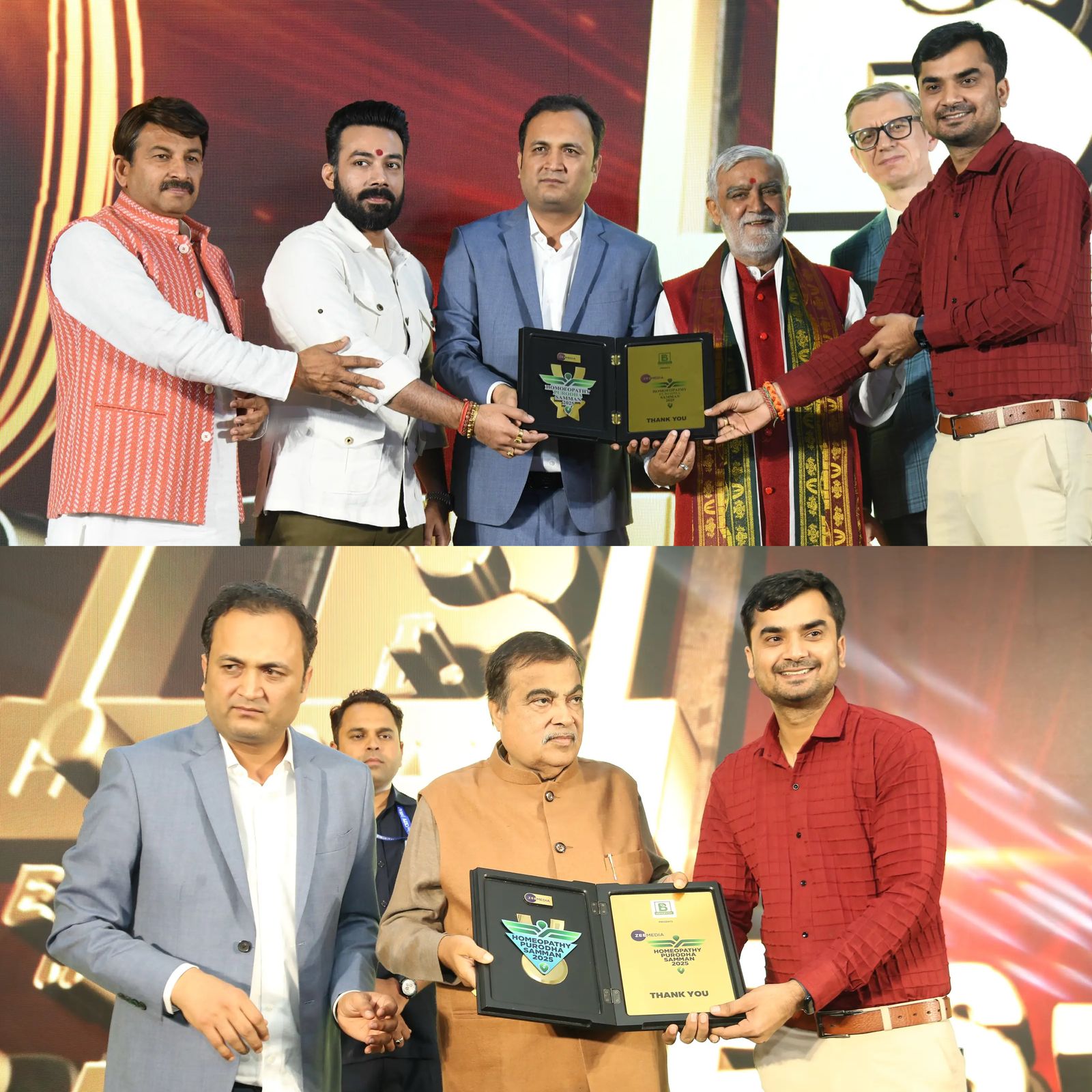 होमियोपैथी के क्षेत्र में योगदान देने वाले दिग्गज डॉ उत्कर्ष त्रिवेदी दिल्ली में हुए सम्मानित