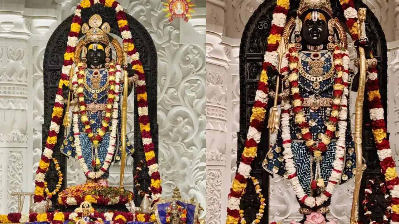 गर्मी में बदल गई रामलला की पोशाक और शृंगार, भोज में भी हुआ बदलाव