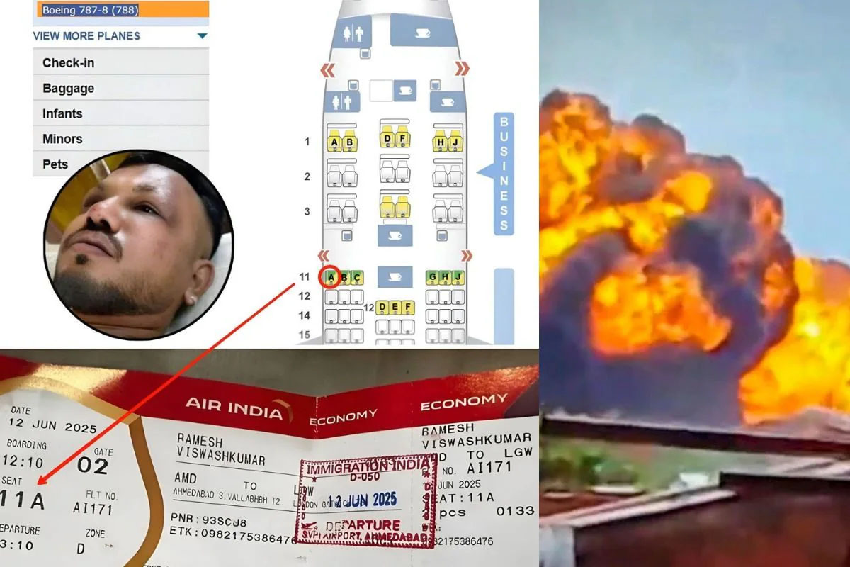क्यों 11A सीट पर बैठने से बचते हैं विमान यात्री, इसी सीट ने अहमदाबाद में विश्वास रमेश को बचाया