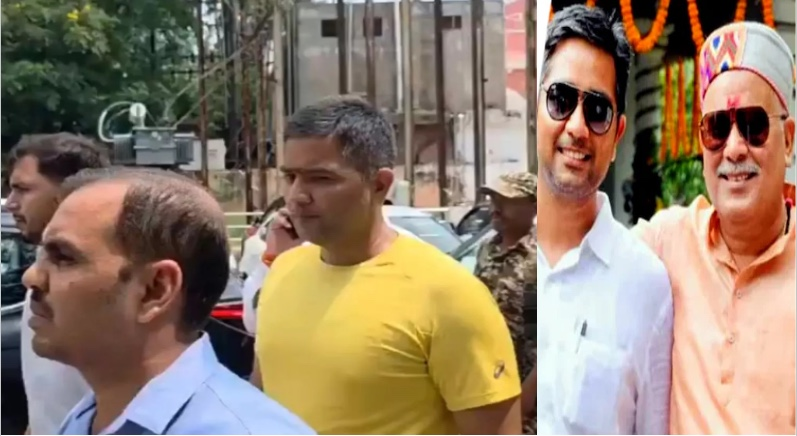 पूर्व सीएम भूपेश के बेटे चैतन्य की जेल में करवट बदलते हुए गुजरी रात, जेल का खाना खाया