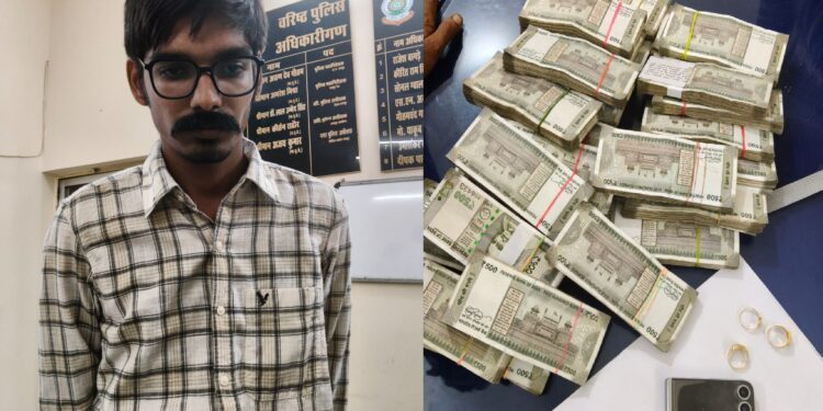 प्रार्थी चिराग जैन ही निकला 15 लाख लूट का आरोपी