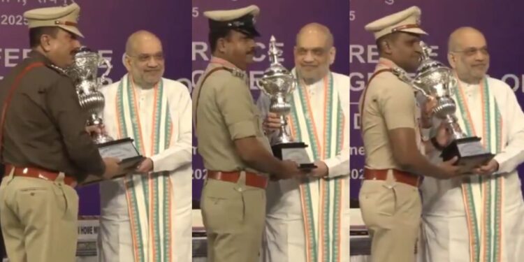 DGP-IGP Conference: देश के 3 सर्वश्रेष्ठ पुलिस स्टेशन को मिला सम्मान, दिल्ली के गाजीपुर थाना को पहला स्थान, गृह मंत्री ने किया सम्मानित