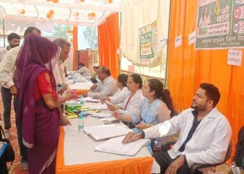 पांच दिवसीय मेगा हेल्थ कैंप कल से, 18 हजार से अधिक पंजीयन