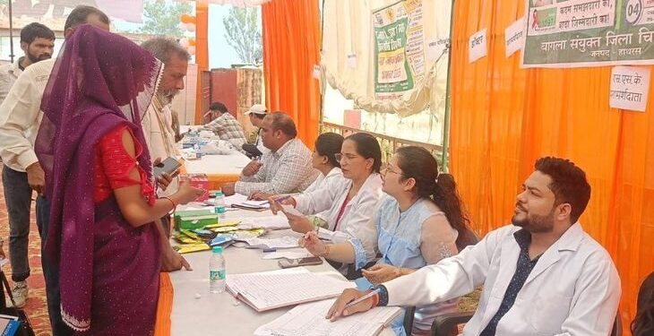 पांच दिवसीय मेगा हेल्थ कैंप कल से, 18 हजार से अधिक पंजीयन