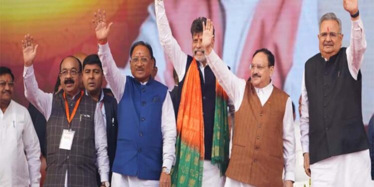 जनादेश परब कार्यक्रम में जे.पी. नड्डा करेंगे शिरकत, CM विष्णु देव साय सभा को करेंगे संबोधित