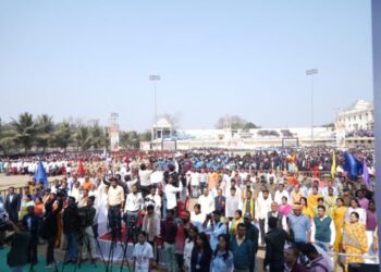 सेना दिवस के मौके पर रायपुर ने रचा इतिहास… 5 लाख विद्यार्थियों ने एक साथ गाया वंदे मातरम्