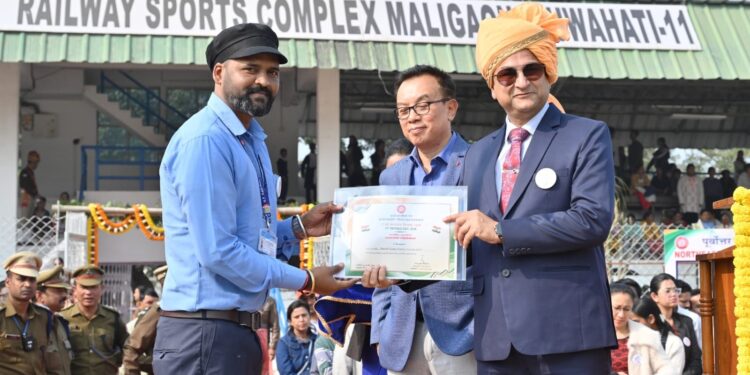 NFR ने मनाया गणतंत्र दिवस: वंदे भारत स्लीपर और मिजोरम कनेक्टिविटी बनीं बड़ी उपलब्धियां