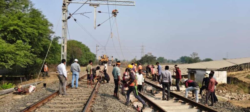 Tumsar Railway Station Third Line Project