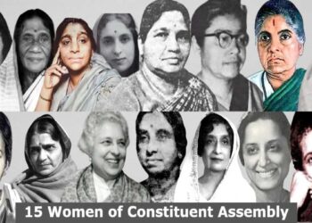 15 Women of Indian Constituent Assembly