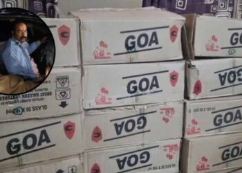 Ambikapur Liquor Smuggling in Innova Car