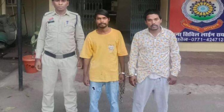 रायपुर में नशे के खिलाफ छापेमारी में दो गिरफ्तार, अवैध टेबलेट बरामद