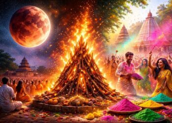 होलिका दहन और रंगों वाली होली के बीच चंद्र ग्रहण का साया, जानें सही समय और मुहूर्त
