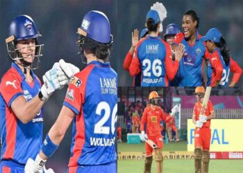 दिल्ली कैपिटल्स लगातार चौथी बार फाइनल में, गुजरात जायंट्स को सात विकेट से किया पराजित