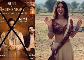 Sunny Leone Raipur Protest