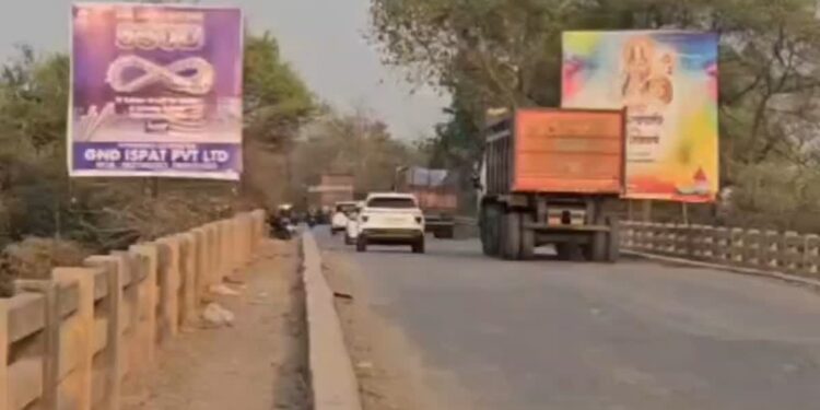 दुर्ग-रायपुर खारुन ब्रिज 1 महीने के लिए बंद, डायवर्सन रूट लागू