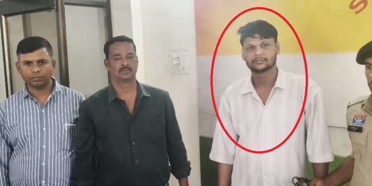 पिस्टल व जिंदा कारतूस के साथ हिस्ट्रीशीटर मोहम्मद आमीर उर्फ बद्री गिरफ्तार