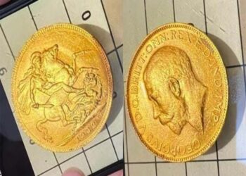 अंग्रेजों के जमाने का सिक्का व सोने का हार सस्ते में देने का झांसा देकर ढाई लाख ठगे