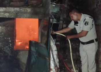 बिलासपुर में फ्रिज ब्लास्ट, भीषण आग में महिला की जिंदा जलकर मौत