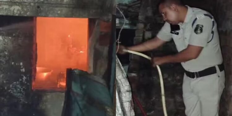 बिलासपुर में फ्रिज ब्लास्ट, भीषण आग में महिला की जिंदा जलकर मौत