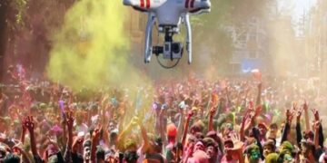 होली पर हुड़दंग करने वाले सावधान! रायपुर पुलिस ड्रोन से करेगी निगरानी, 3000 जवानों का सख्त पहरा