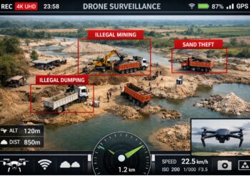 Chhattisgarh News: अवैध खनन पर हाईटेक शिकंजा, ड्रोन से होगी निगरानी और 10 रूट्स पर लगेंगे ई-चेक गेट