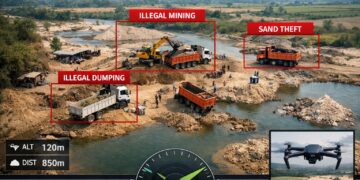 Chhattisgarh News: अवैध खनन पर हाईटेक शिकंजा, ड्रोन से होगी निगरानी और 10 रूट्स पर लगेंगे ई-चेक गेट