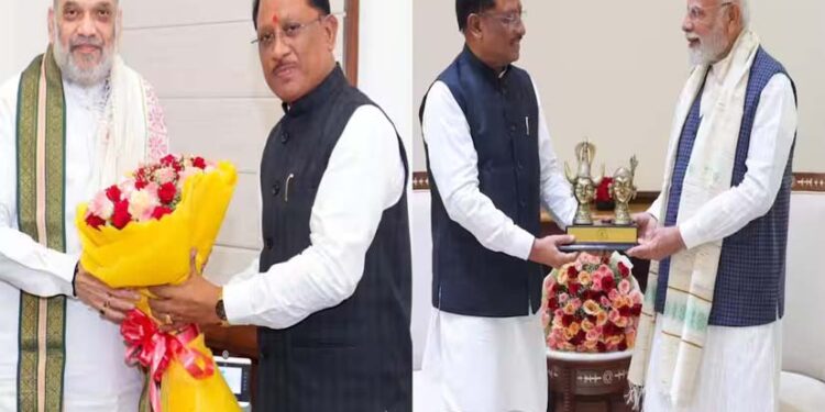 बस्तर के विकास पर दिल्ली में बड़ी बैठक, पीएम मोदी और गृह मंत्री के सामने सीएम साय पेश करेंगे रोडमैप