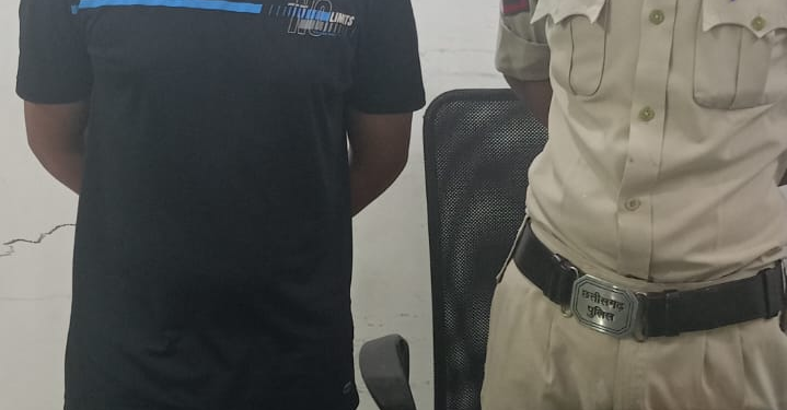 हेरोइन के साथ आरोपी गिरफ्तार, न्यू राजेंद्र नगर पुलिस की कार्रवाई