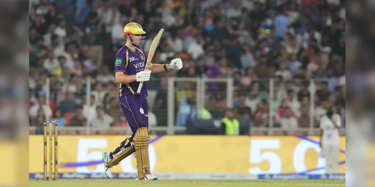 VIDEO: आखिर रंग में लौटा KKR का 23.20 करोड़ी ऑलराउंडर, खूब बरसाए छक्के-चौके, जमा दिया रंग