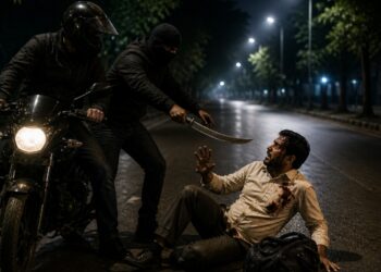 रायपुर में ज्वेलर्स के मैनेजर से 1 करोड़ की लूट, तलवार से हमला कर आरोपी फरार; पीड़ित गंभीर