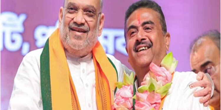 Suvendu Adhikari Oath : सुवेंदु अधिकारी के शपथ ग्रहण से पहले भर गया पांडाल, स्मृति ईरानी और कॉनराड संगमा पहुंचे