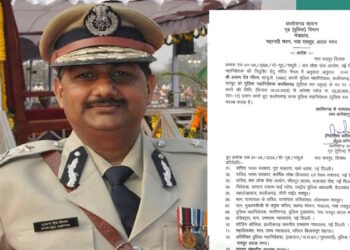 छत्तीसगढ़ में DGP पद पर बने रहेंगे अरुण देव गौतम, गृह विभाग ने जारी किया आदेश