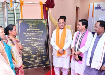 CG News: सीएम विष्‍णुदेव साय ने किया बगिया में 119 करोड़ की सिंचाई परियोजना का शुभारंभ, 13 गांवों के किसानों को मिलेगा लाभ