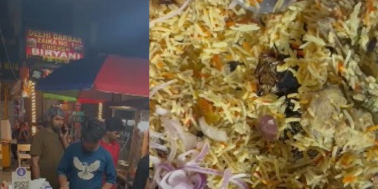 बिरयानी में ढूंढ रहे थे ‘पीस’, थाली के बीच से निकला कुछ ऐसा… देखते ही मच गया बवाल!