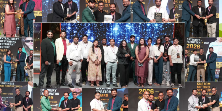 ऑर्बोसिस स्टार्टअप अवॉर्ड्स 2026 में इंदौर के टॉप 50 इमर्जिंग स्टार्टअप्स हुए सम्मानित
