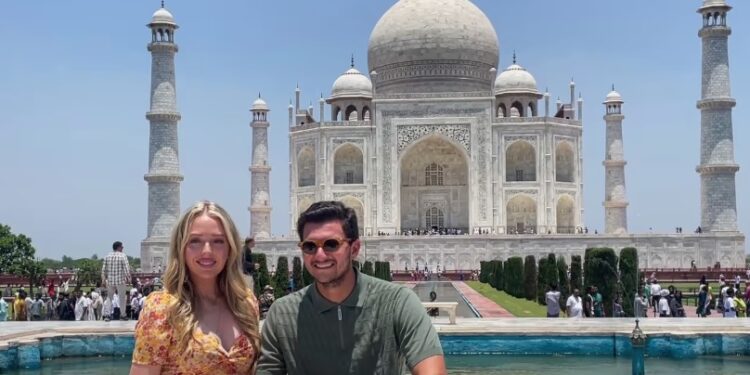 Trump Daughter India Visit : ट्रंप की बेटी टिफनी भारत में दिल हार बैठीं, शेयर की ऐसी रोमांटिक तस्वीर…मच गई हलचल