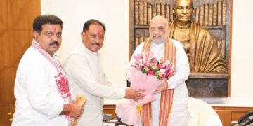 दिल्ली में अमित शाह से मिले मुख्यमंत्री विष्णुदेव साय, AIIA स्थापना का रखा प्रस्ताव