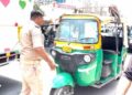 यातायात पुलिस की बड़ी कार्रवाई, एक ही दिन में 100 से ज्यादा ऑटो चालकों पर कार्रवाई