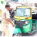 यातायात पुलिस की बड़ी कार्रवाई, एक ही दिन में 100 से ज्यादा ऑटो चालकों पर कार्रवाई