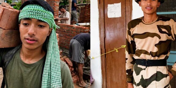 ईंटें ढोने वाला दिहाड़ी मजदूर बना CISF कांस्टेबल, मेहनत और हौसले से बदली जिंदगी