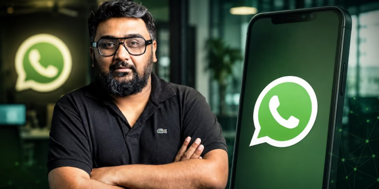 New WhatsApp CEO: व्‍हाट्सएप को मिला नया बॉस, Kunal Shah बने ग्‍लोबल सीईओ, 8550 करोड़ की महाडील