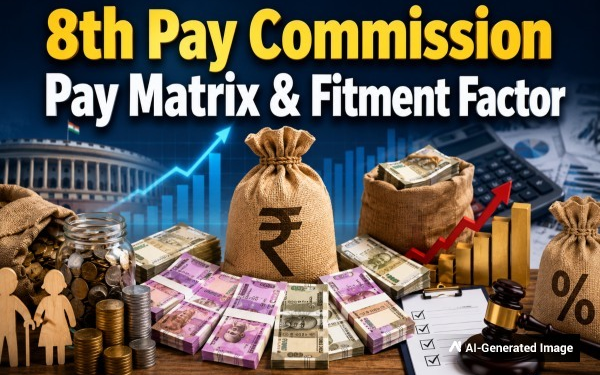 8th Pay Commission: सरकारी कर्मचारियों को झटका या राहत? फिटमेंट फैक्टर पर वेतन आयोग अपना सकता है ‘कंजूस’ रुख!